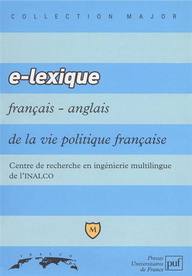E-lexique français-anglais de la vie politique