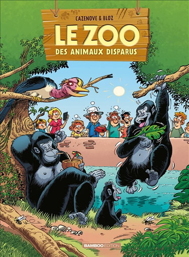 Couverture de Le zoo des animaux disparus. Vol. 4