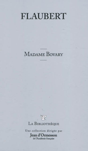 Madame Bovary