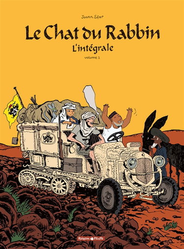 Couverture de Le chat du rabbin : l'intégrale. Vol. 2