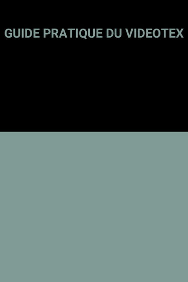 Guide pratique du Vidéotex