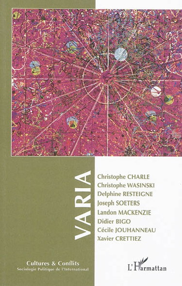 Couverture de Cultures & conflits, n° 77. Varia