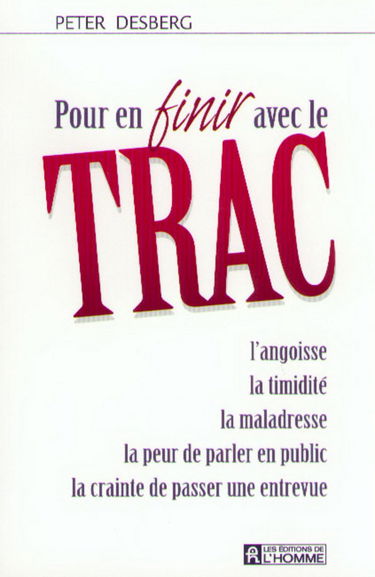 POUR EN FINIR AVEC LE TRAC
