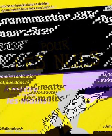 Programmer en VBA pour Excel pour les nuls