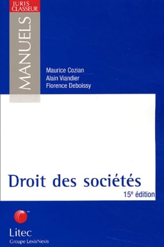 Droit des sociétés, 15e édition (ancienne édition)