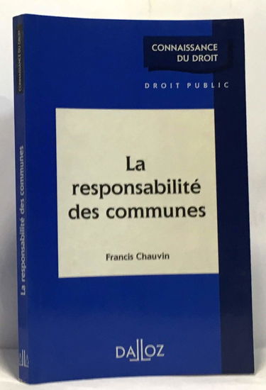 La responsabilité des communes