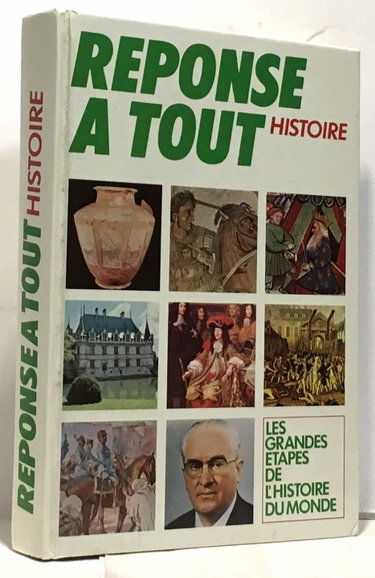 Couverture de Réponse à tout histoire