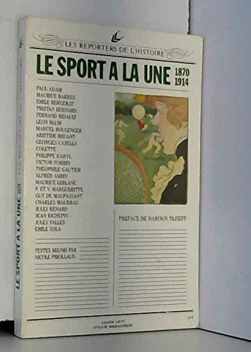 Le sport à la une