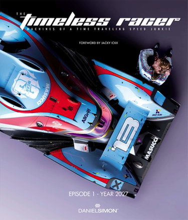 Couverture de The Timeless Racer: Machines of a Time Traveling Speed Junkie