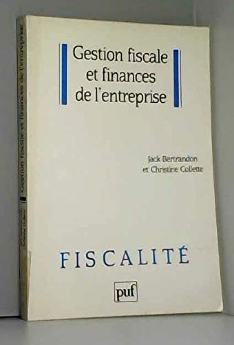 Gestion fiscale finances entreprise