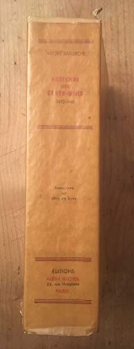 Couverture de André Maurois,... Histoire des États-Unis : . 1492-1946 par André Maurois