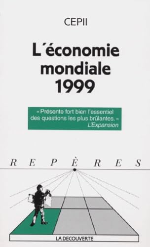Couverture de L'économie mondiale 1999