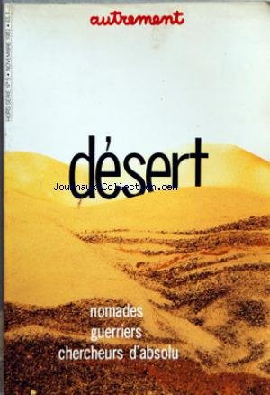 Couverture de AUTREMENT du 01/11/1983 - NOMADES - GUERRIERS - CHERCHEURS D'ABSOLU PAR ED. LAMBERT - J.R. HENRY - A. LAURENT - F. BESLAY - CH.ANDRE JULIEN - MYTHOLOGIES - CULTURES NOMADES PAR B. COHEN - % - GAST ET ED. LAMBERT