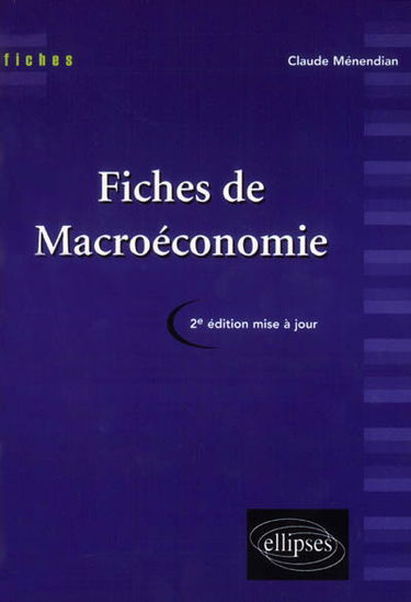 Fiches de macroéconomie