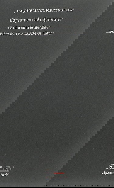 L'argument de l'ignorant : le tournant esthétique au milieu du XVIIIe siècle en France