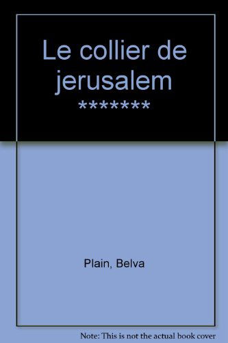 Le collier de Jérusalem