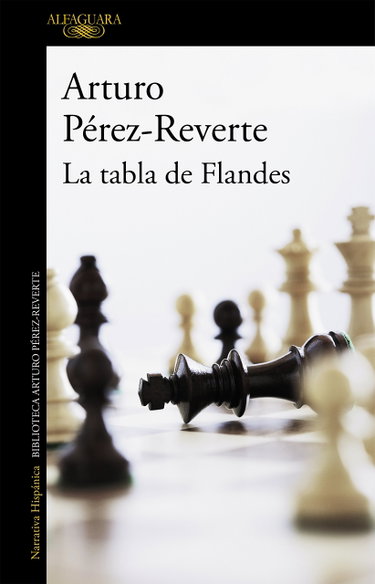 Couverture de La tabla de Flandes/ The Flanders Panel par Arturo Pérez-Reverte
