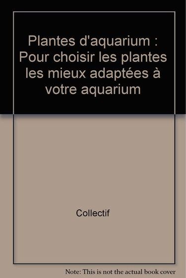 Plantes d'aquarium