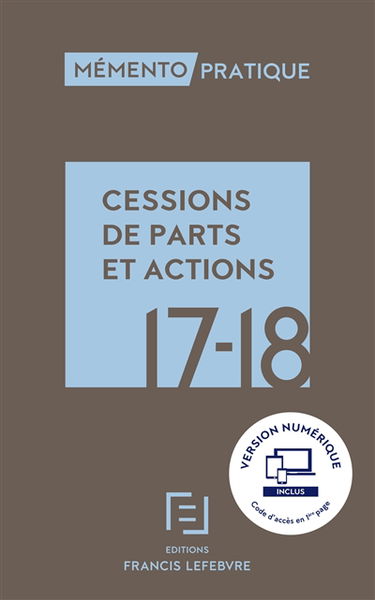 Cessions de parts et actions 17-18
