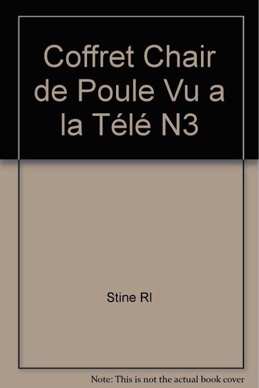 Couverture de Coffret Chair de Poule Vu a la Télé N3