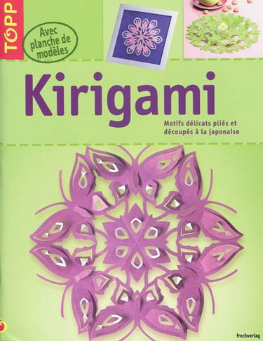 Couverture de Kirigami : motifs délicats pliés et découpés à la japonaise