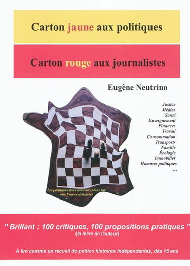 Carton jaune à une classe politique indigne, carton rouge aux journalistes