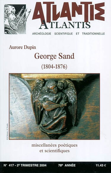 Atlantis, n° 417. George Sand (1804-1876)