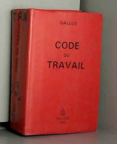 Couverture de Code du travail