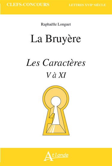 Couverture de Les caractères de La Bruyère