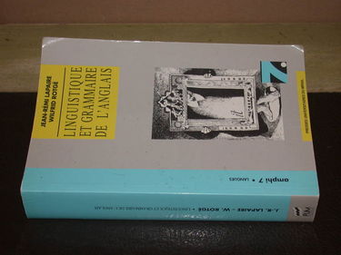 Linguistique et grammaire de l'anglais