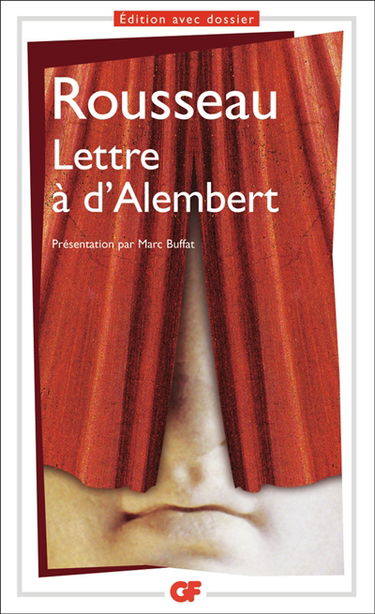 Lettre à d'Alembert