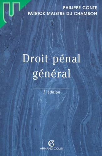Droit pénal général (5ème édition)