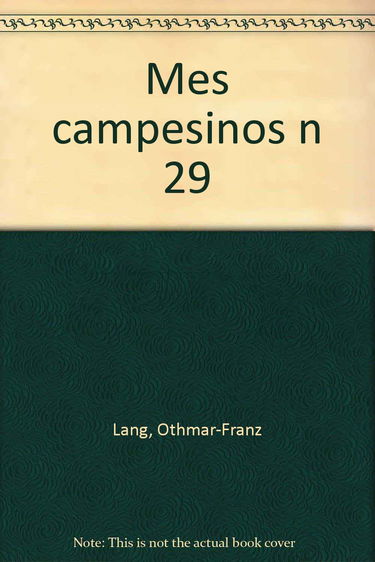 Mes campesinos