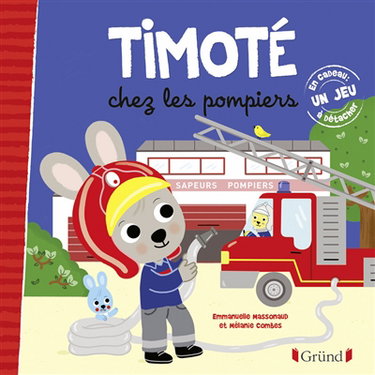 Couverture de Timoté chez les pompiers