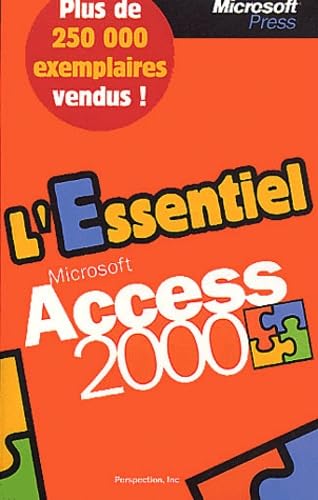 L'Essentiel Microsoft Access 2000