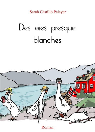 Des oies presque blanches