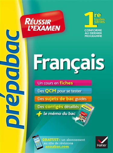 Français 1re toutes séries