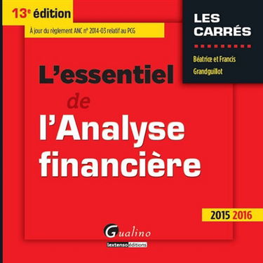 L'essentiel de l'analyse financière : 2015-2016