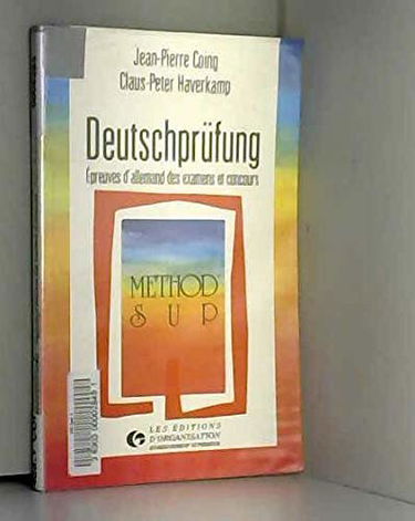 Deutschprüfung : épreuves d'allemand des examens et concours