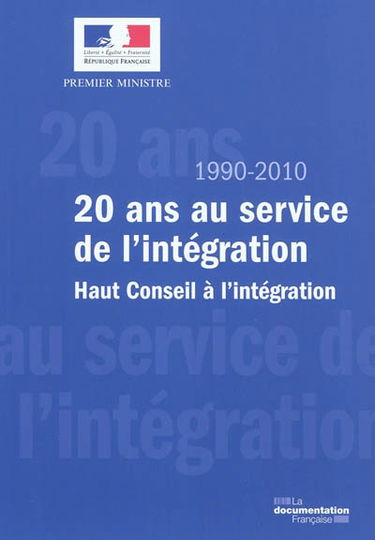 20 ans au service de l'intégration : Haut Conseil à l'intégration