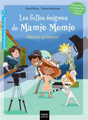 Couverture de Les folles énigmes de Mamie Momie. Vol. 6. Silence, ça tourne !