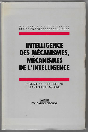 Intelligence des mécanismes et mécanisme de l'intelligence : intelligence artificielle et sciences de la cognition