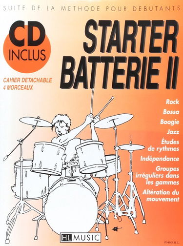 Starter batterie vol.2 + cd --- batterie