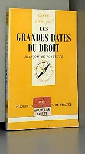 Les Grandes Dates du droit