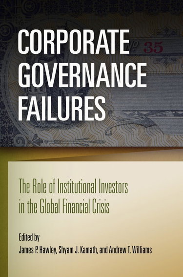 Couverture de Corporate Governance Failures: The Role of Institutional Investors in the Global Financial Crisis