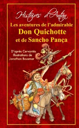 Couverture de Les aventures de l'admirable Don Quichotte et de Sancho Pança