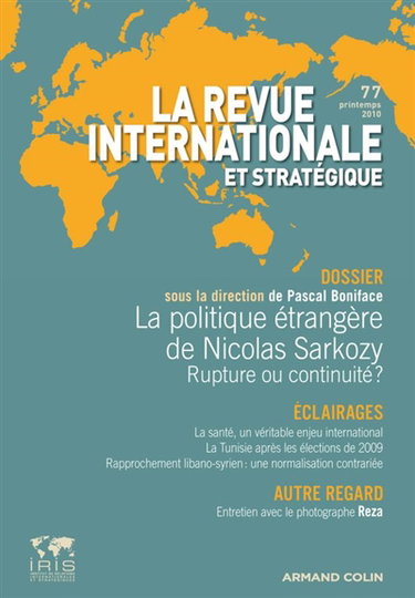 Couverture de Revue internationale et stratégique, n° 77 par Collectif