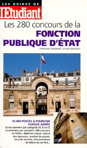 Les 280 concours de la fonction publique d'Etat