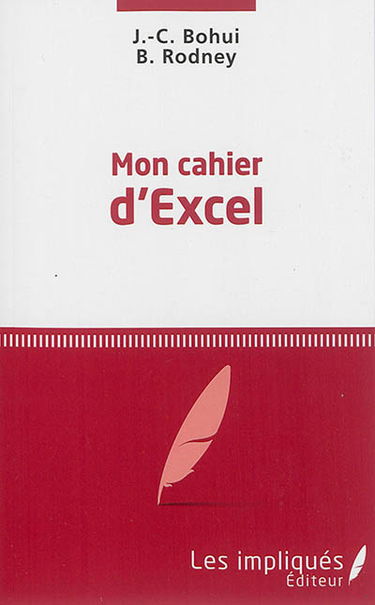 Mon cahier d'Excel