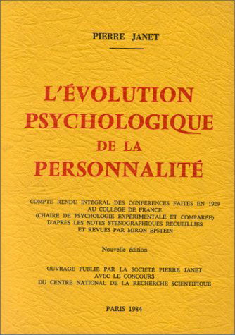L'évolution psychologique de la personnalité